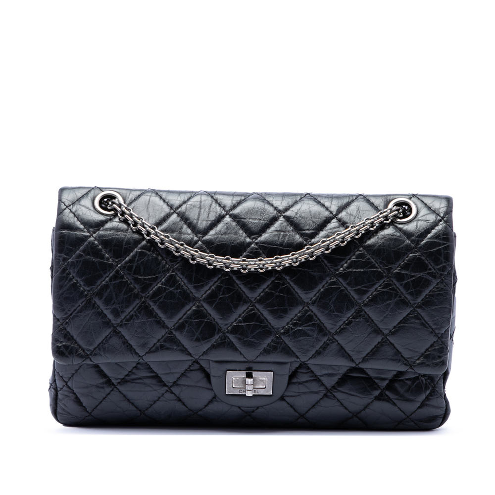 Pre-Loved Chanel Quilted Aged Calfskin Reissue 2.55 Double Flap 226